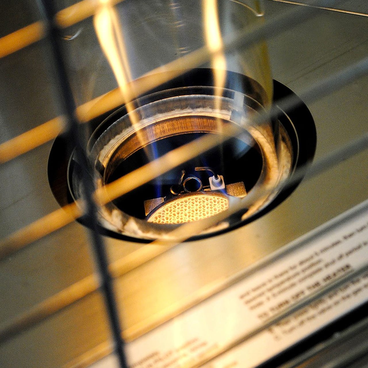 LAVA LITE A-LINE Commercial Flame Propane Patio Heater-Stainless Steel - 51,000 BTU