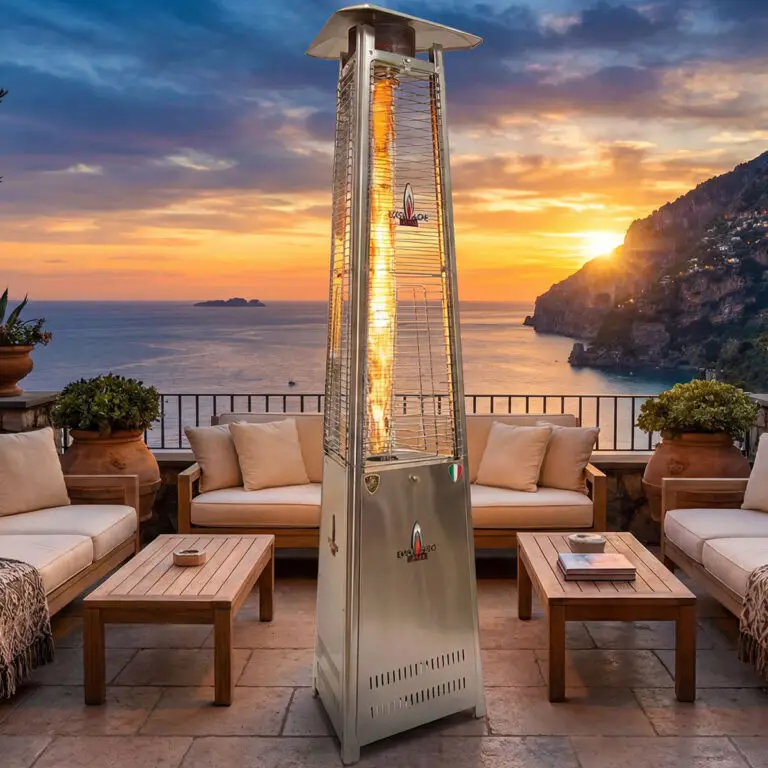The Lava Lite 92" Patio Heater, Liquid Propane