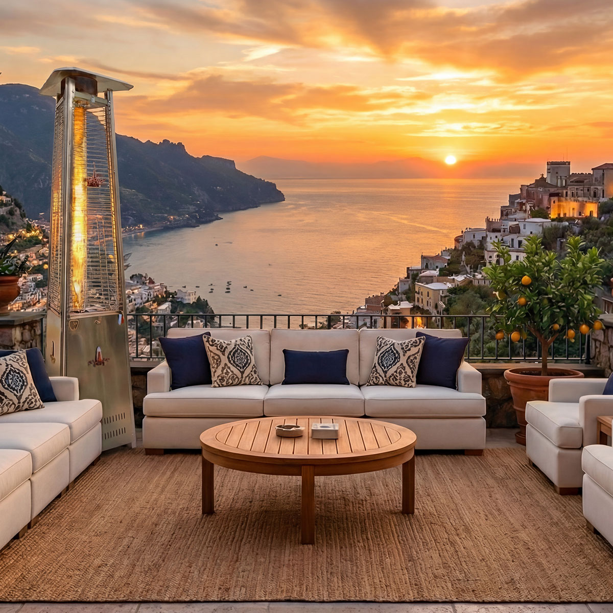 The Lava Lite 92" Patio Heater, Liquid Propane - Image 4