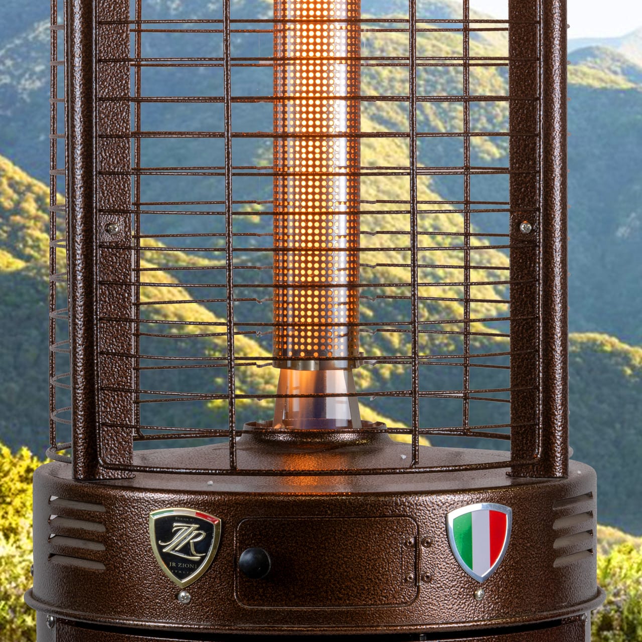 OPUS LITE R-LINE Patio Heater Commercial Flame Propane Heritage Bronze 44,000 BTU