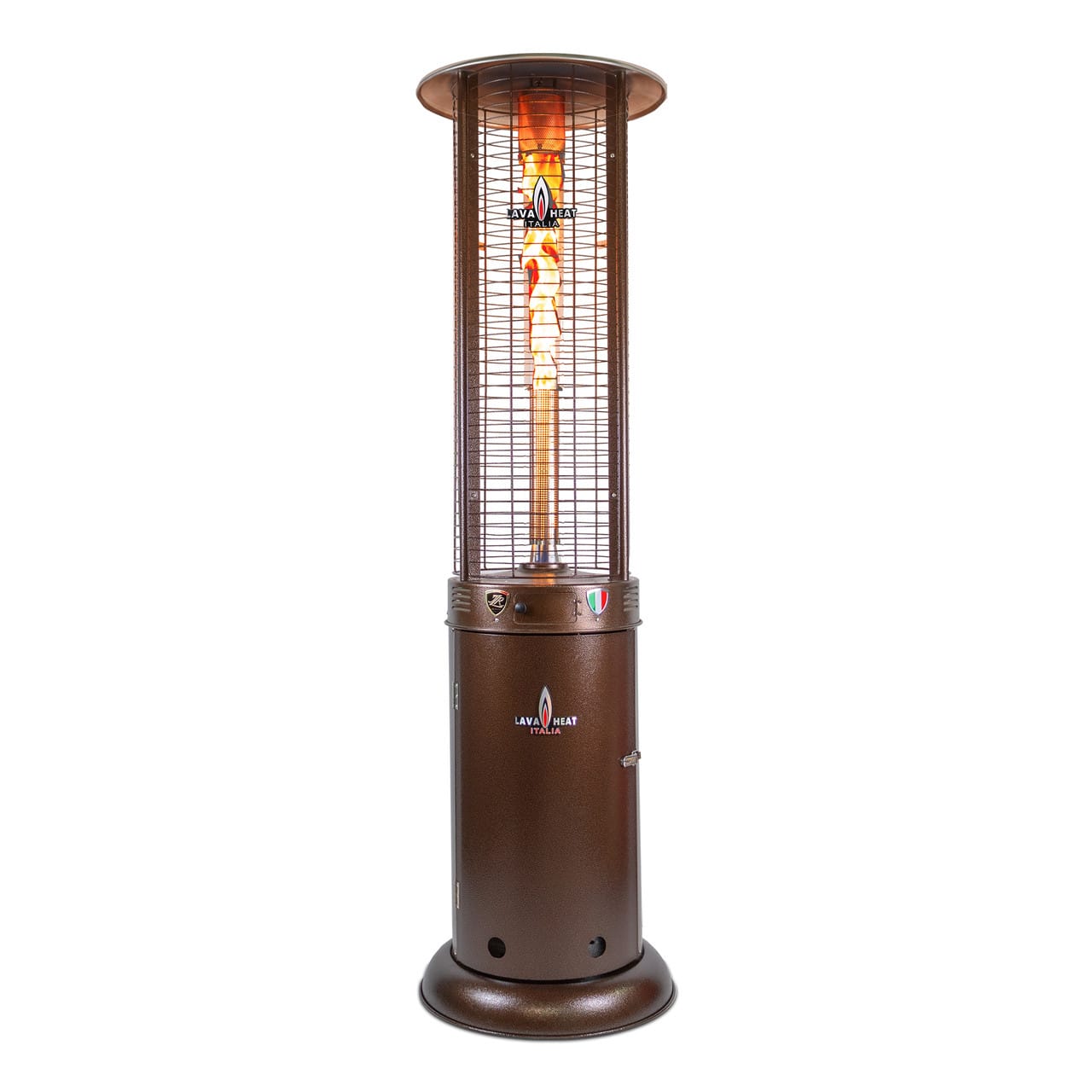 OPUS LITE R-LINE Patio Heater Commercial Flame Propane Heritage Bronze 44,000 BTU