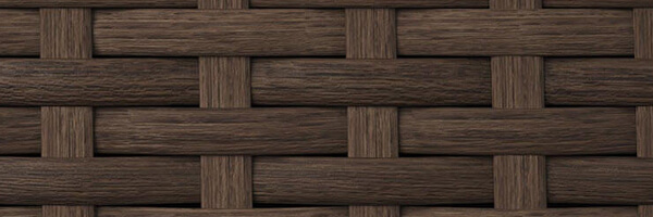 Brown rattan swatch