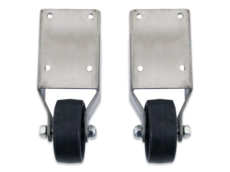 Lava Heat Italia - Wheel Kit for Capri Patio Heaters - Stainless Steel