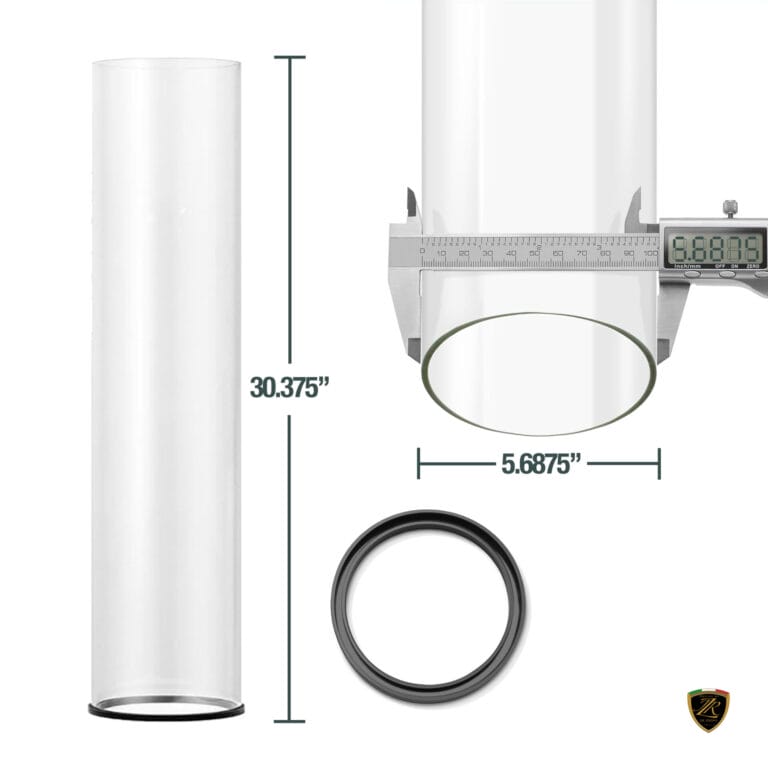 Lava Heat Italia - Glass Tube Replacement for Fire Fountain Patio Heaters
