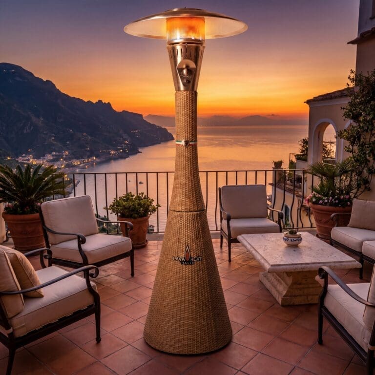 The Palermo Rattan Patio Heater
