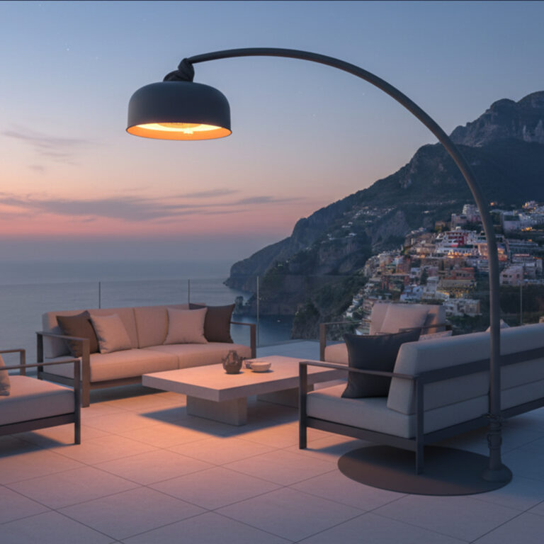 The Arco Electric Patio Heater