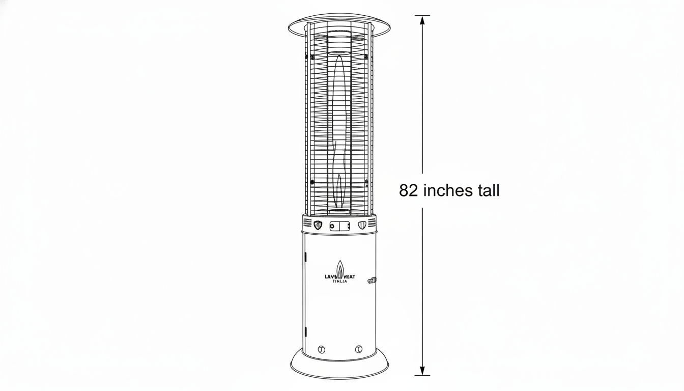 Lava Heat Italia Opus Lite Patio Heater – 2026 Model - Image 29