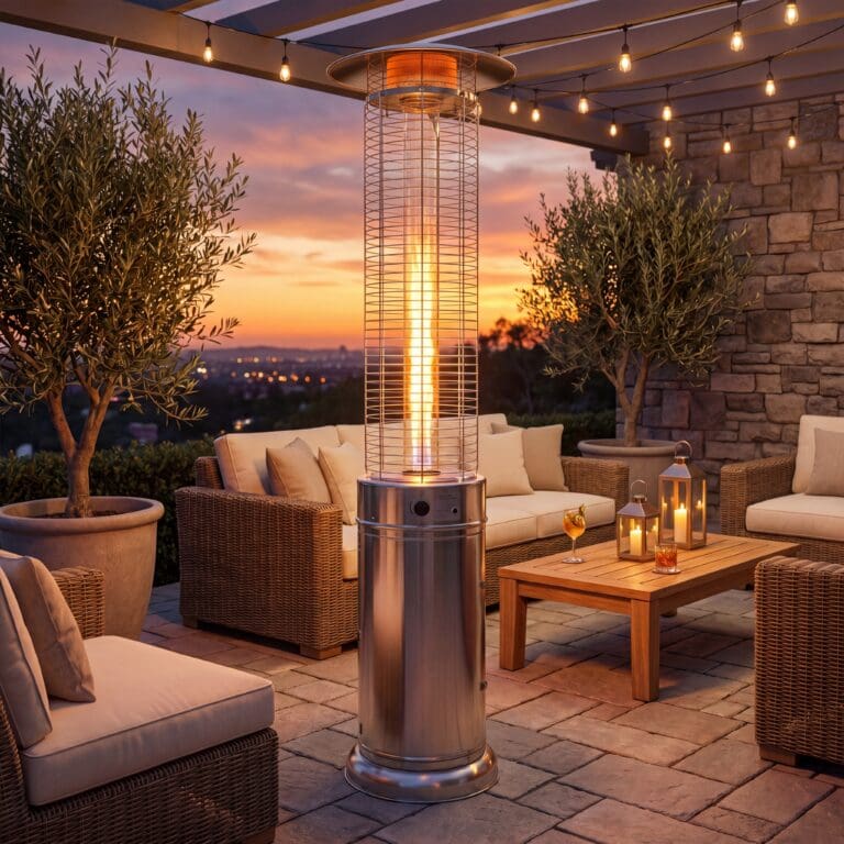 The Fire Fountain Patio Heater