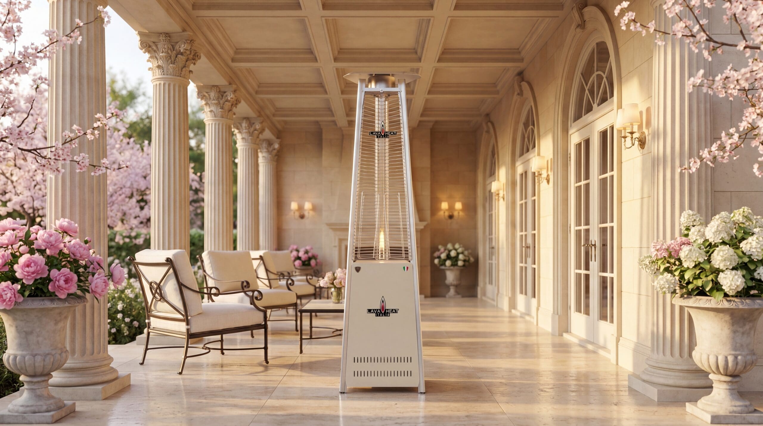The Lava Lite in Ivory in a Washington, DC setting
