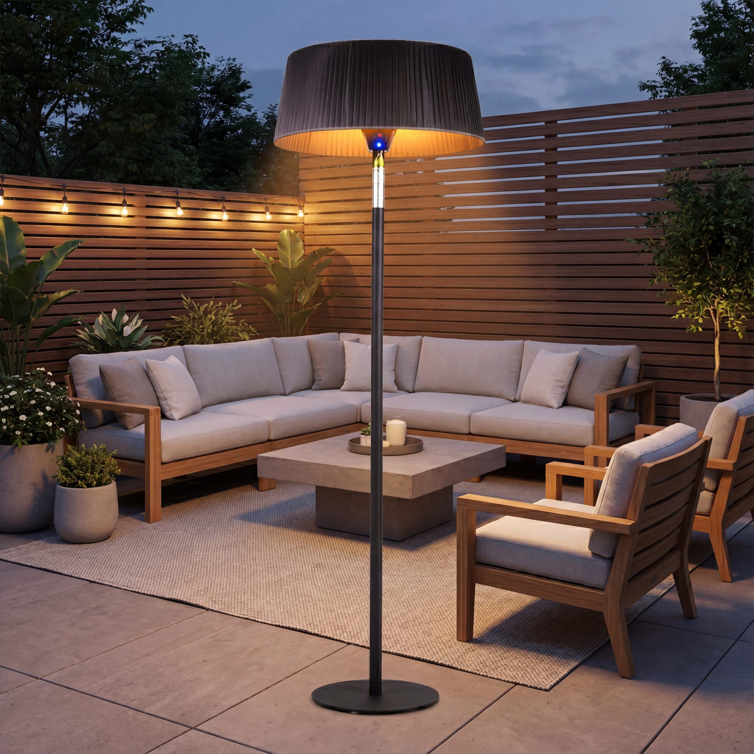 The Shado E-Line heat lamp