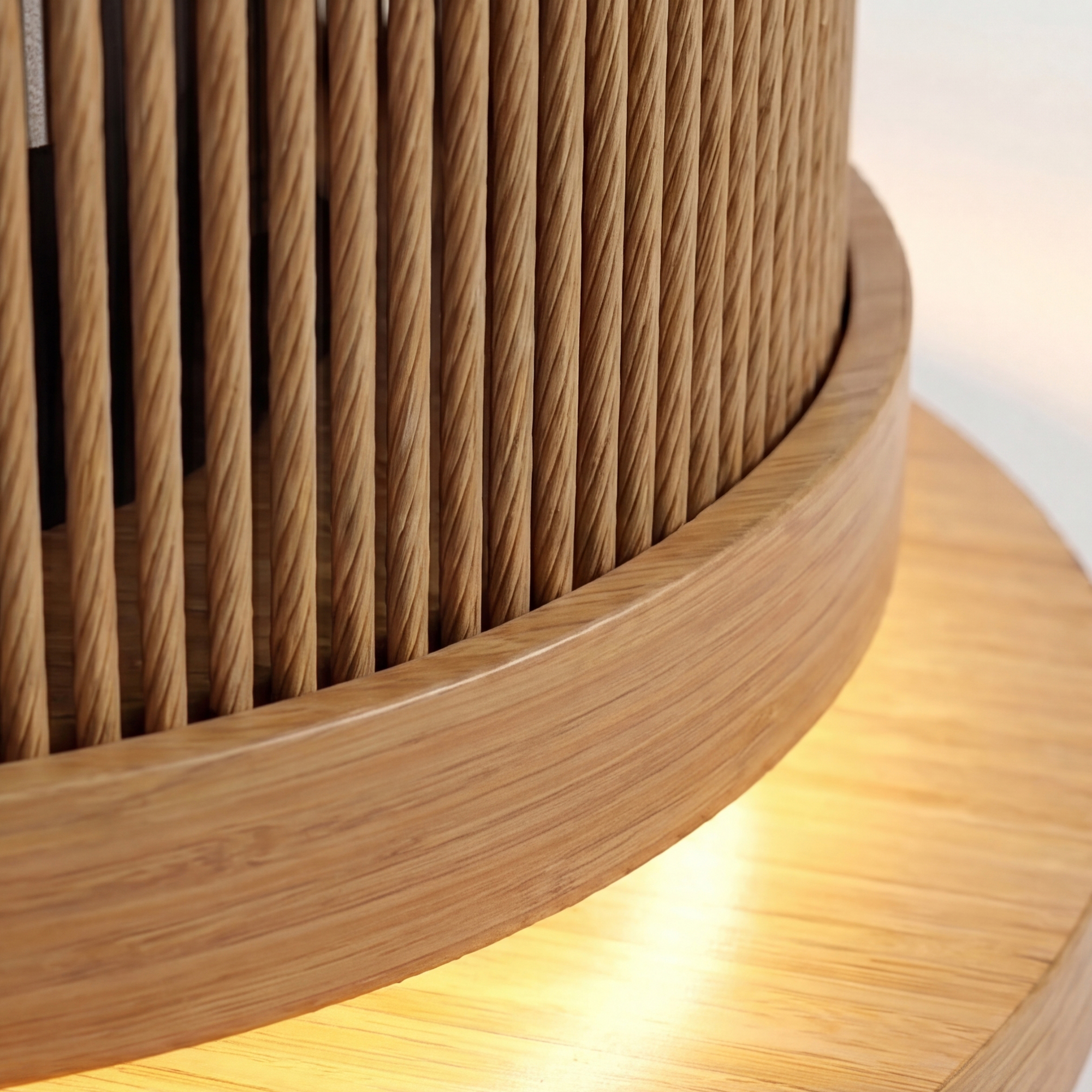 Integrated LED ambiance lighting