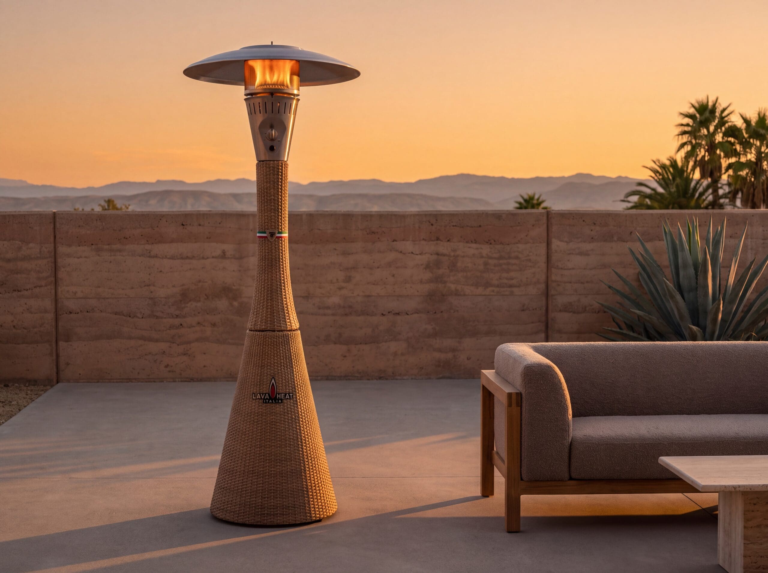 コリンシアン セレクト500 ベロン ヴェロン パルマ ホーム The Palermo Rattan Patio Heater | 51K BTU, 15-ft Reach